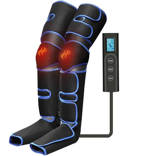 Revitalize Your Legs with the Ultimate Foot Air Pressure Leg Massager - Enhance Blood Circulation, Relax Muscles, and Experience Lymphatic Drainage in 360° Comfort!