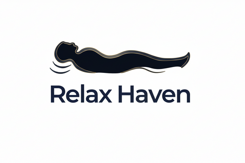 The Relax Haven Logo White